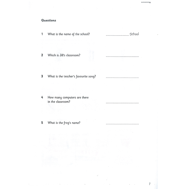 Pre A1 Starters 3 Student's Book: Authentic Examination Papers - Ảnh 6