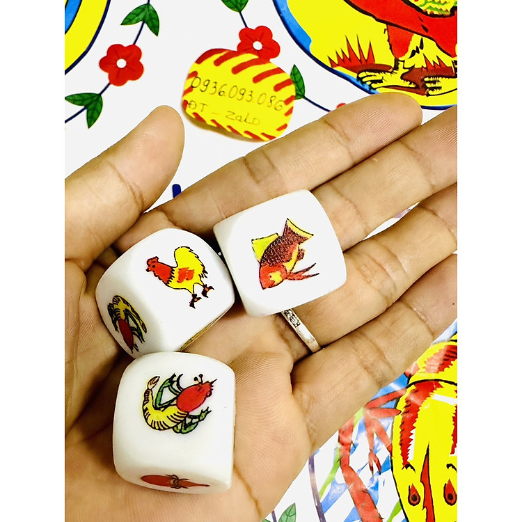 Mua Bộ Đồ Chơi Lắc Bầu Cua Cá Cọp Chính hãng Ưu đãi - Hình ảnh 2