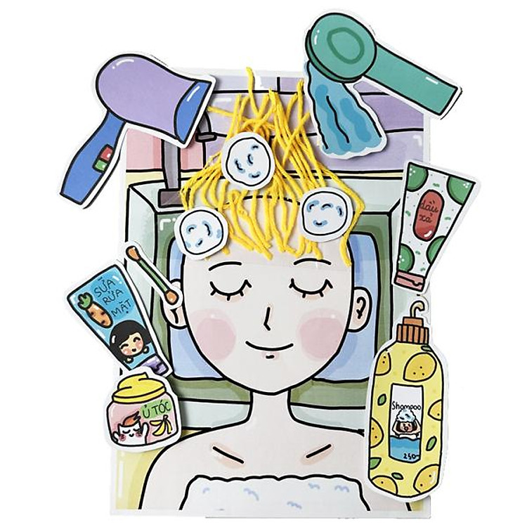 Bộ Tranh Tương Tác Cô Tiên Xanh Chính hãng Giá rẻ