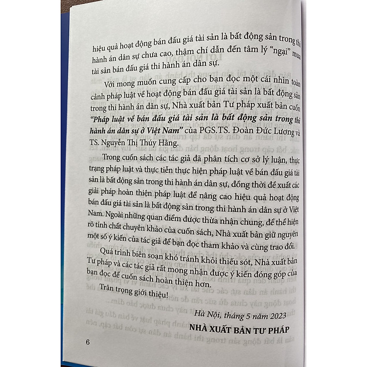Pháp Luật Về Bán Đấu Giá Tài Sản Là Bất Động Sản Trong Thi Hành Án Dân Sự Ở Việt Nam - Ảnh 2