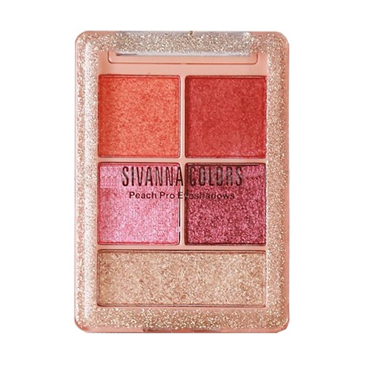 Màu Mắt Nhũ 5 ô Sivanna Peach Pro HF6031