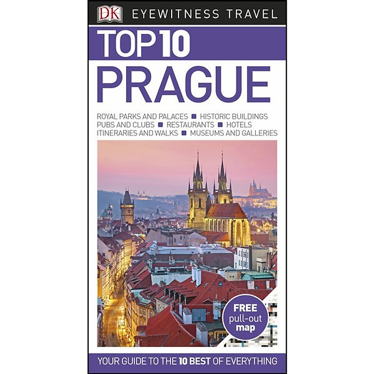 Sách DK Eyewitness Top 10 Prague