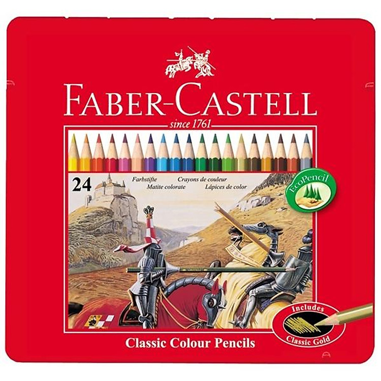 Chì Màu Faber-Castell Classic (24 màu)
