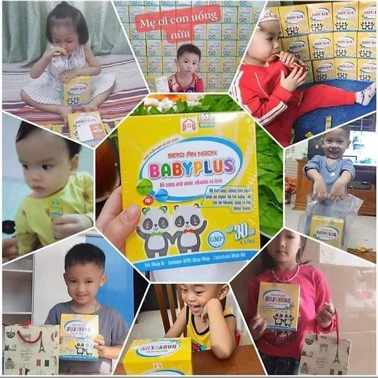 Siro Ăn Ngon Baby Plus - Tăng Cân, Tiêu Hóa Tốt Tin cậy Ưu đãi - Hình ảnh 2