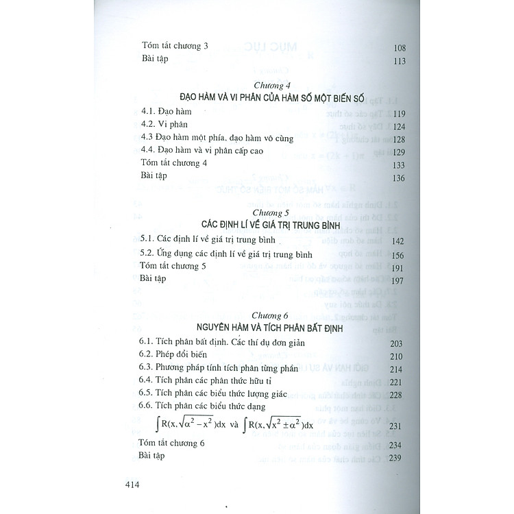 Toán Học Cao Cấp - Tập 2: Phép Tính Giải Tích Một Biến Số (Tái bản lần thứ hai mươi ba) - Ảnh 4