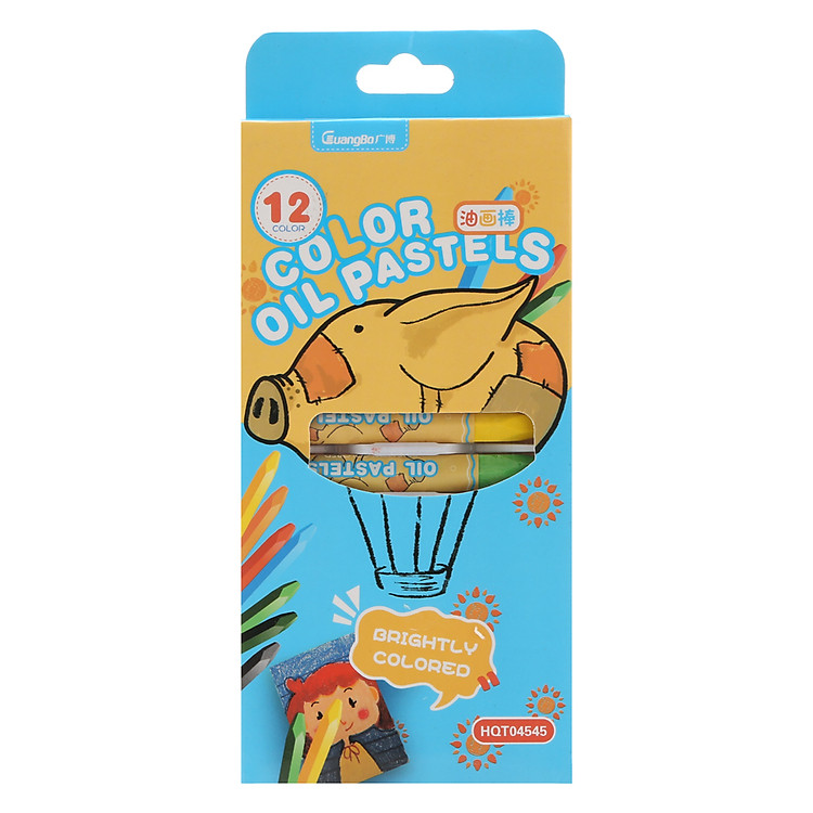 Sáp 12 Màu Guangbo HQT04545