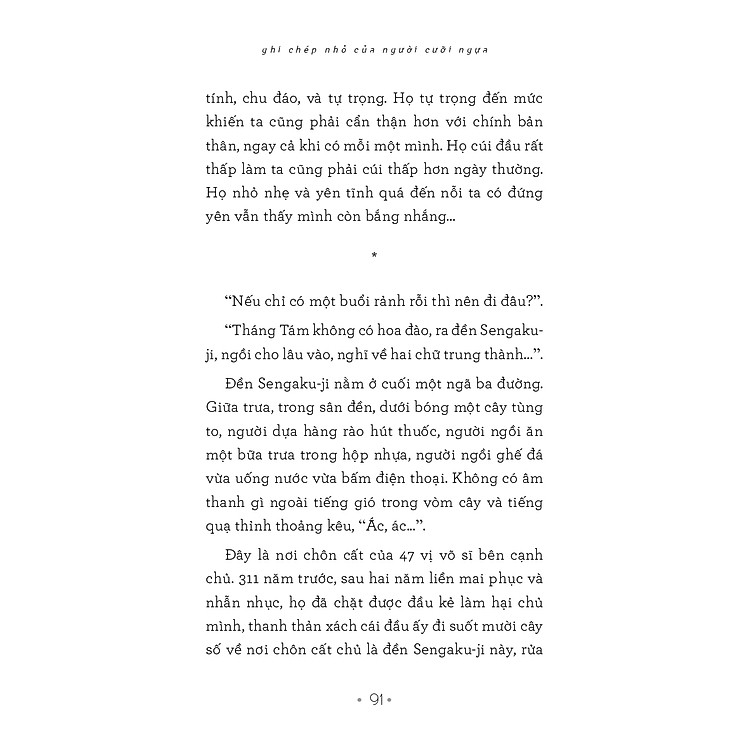 Ghi Chép Nhỏ Của Người Cưỡi Ngựa - Ảnh 5