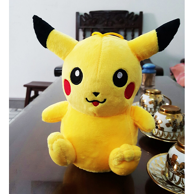 Gấu bông Pikachu cho bé - 20cm Chính hãng Tiết kiệm - Hình ảnh 3