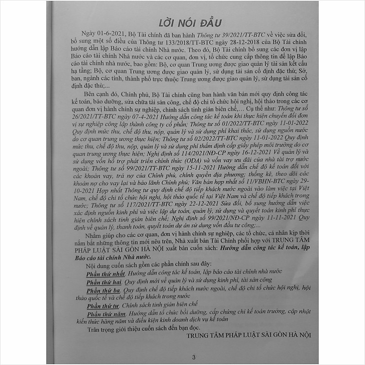 Hướng Dẫn Công Tác Kế Toán, Lập Báo Cáo Tài Chính Nhà Nước - Ảnh 2