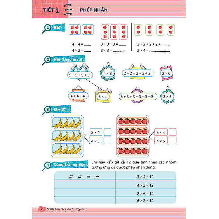 Vở Thực Hành Toán 2 (Tập 2) - Ảnh 4