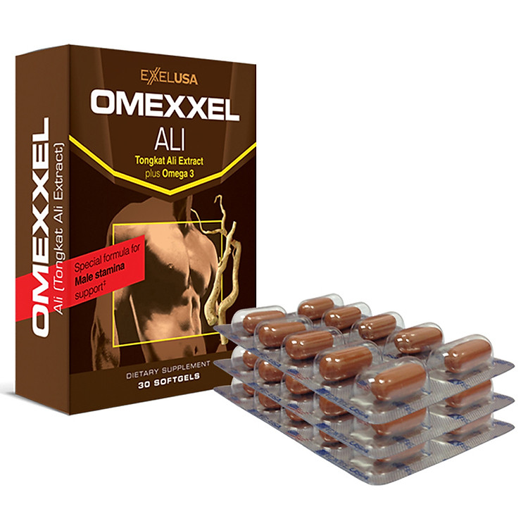 Thực Phẩm Chức Năng Tăng Cường Sinh Lý Nam Giới Omexxel Ali (Hộp 30 Viên)