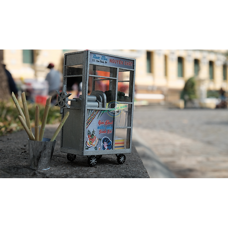 Mua Mô hình DIY Sài Gòn - Xe Nước Mía Chính hãng Tiết kiệm - Hình ảnh 2