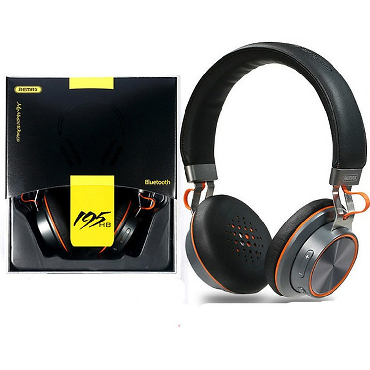 Tai nghe Bluetooth chụp tai Remax RB-195HB - Hàng nhập khẩu