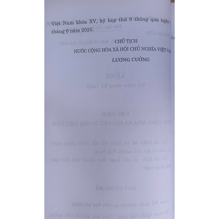 Luật Tổ Chức Chính Quyền Địa Phương - Ảnh 3