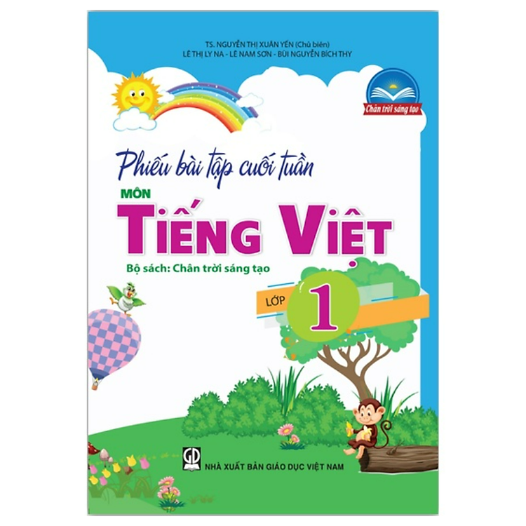 Phiếu bài tập cuối tuần môn Tiếng Việt - Lớp 1