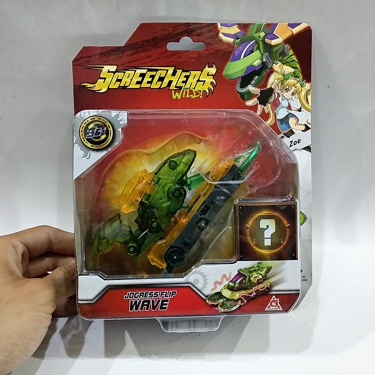 Mua tại Tiki: Đồ Chơi Xe Biến Hình Screechers Wild Chính hãng Giá tốt