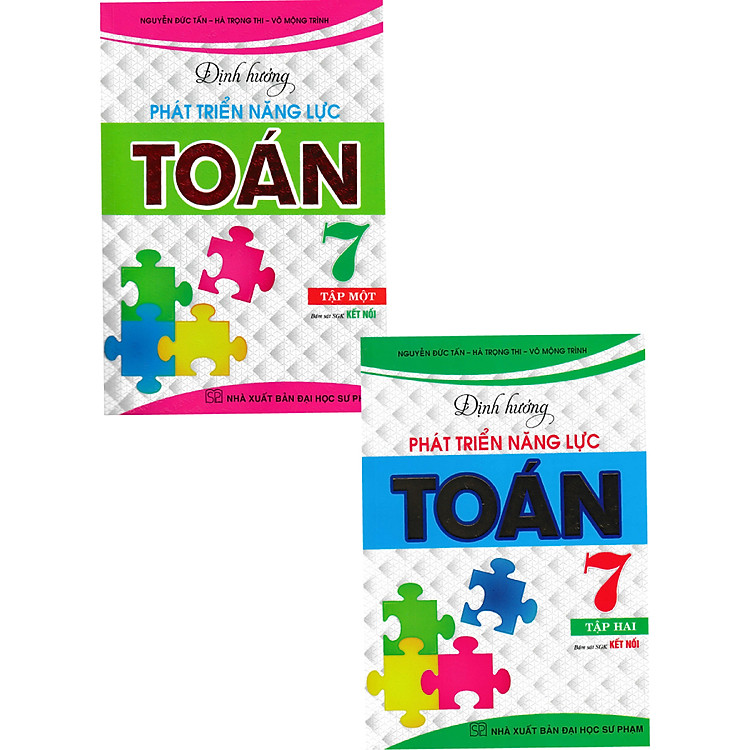 Sách tham khảo- Combo Định Hướng Phát Triển Năng Lực Toán 7 (Bám Sát SGK Kết Nối) (Bộ 2 Cuốn)_HA