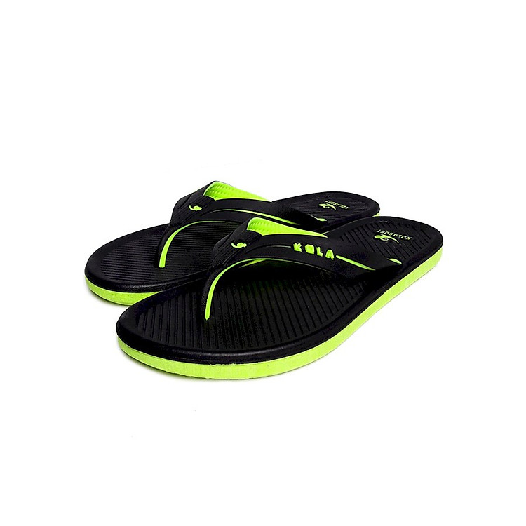 Dép nam xỏ ngón thời trang T188K239 - Đế xanh lá