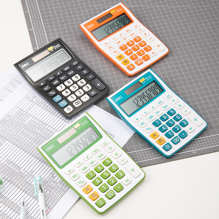 Máy Tính Kỹ Thuật 12 Số Deli E1238 - Ảnh 2