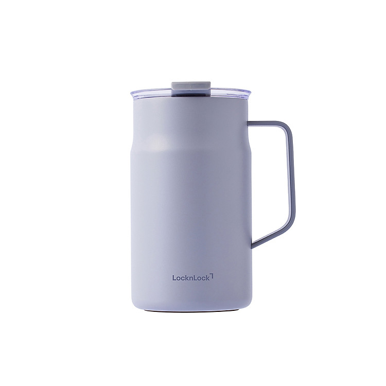 Ca giữ nhiệt LocknLock Metro Ceramic Mug LHC4282 dung tích 600ml bằng thép không gỉ phủ sứ - 4 Màu