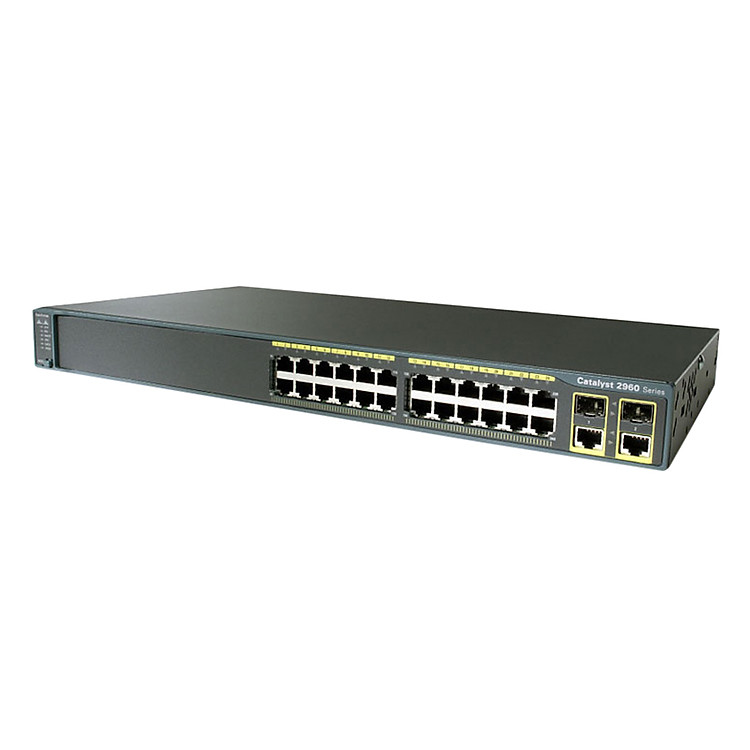 Thiết Bị Chuyển Mạch Switch Cisco WS-C2960+24TC-L - Hàng Nhập Khẩu