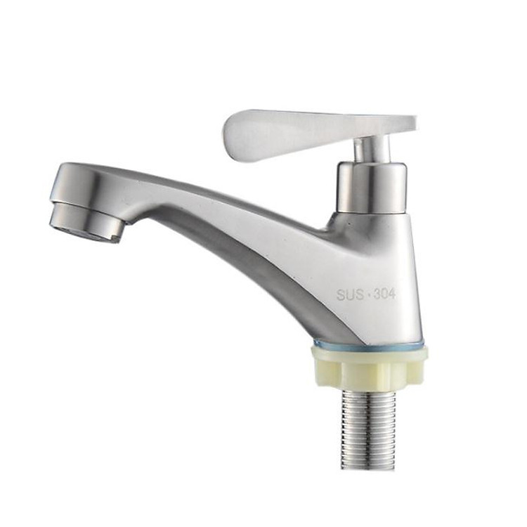 Vòi lavobo thuần lạnh 304 alcc