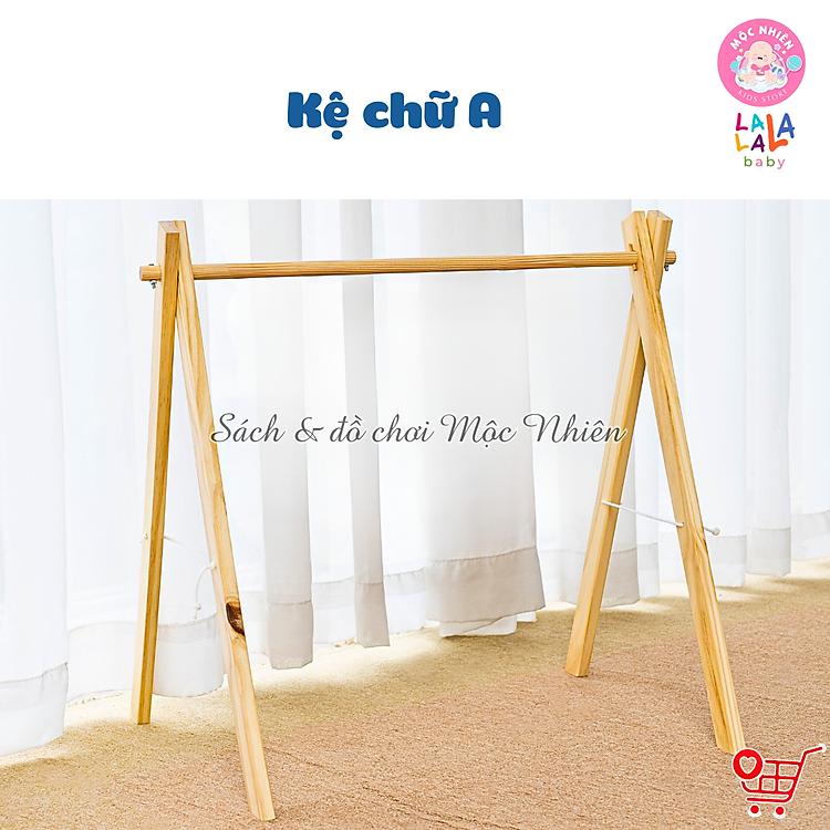 Kệ chữ A cho trẻ sơ sinh – Lalala Chính hãng Tiết kiệm
