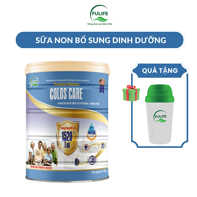 Mua Sữa Non Colos Care Tăng Đề Kháng 400g Chất lượng Ưu đãi - Hình ảnh 2