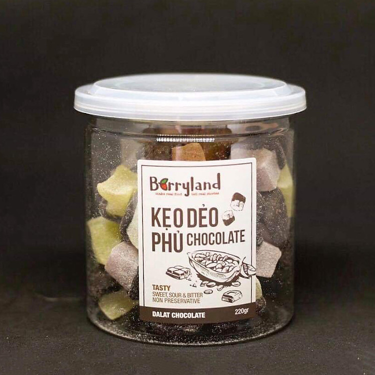 Kẹo dẻo phủ Chocolate BerryLand