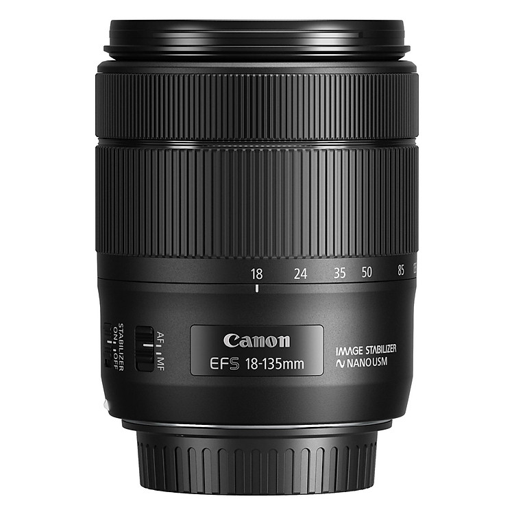 Ống Kính Canon EF-S 18-135mm f3.5-5.6 IS USM Nano (Hàng Nhập Khẩu) - Tặng Tấm Da Cừu Lau Ống Kính