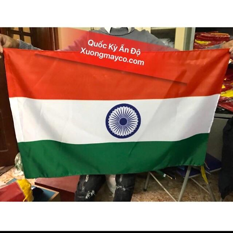 Cờ Quốc Kì Ấn Độ 80x120cm