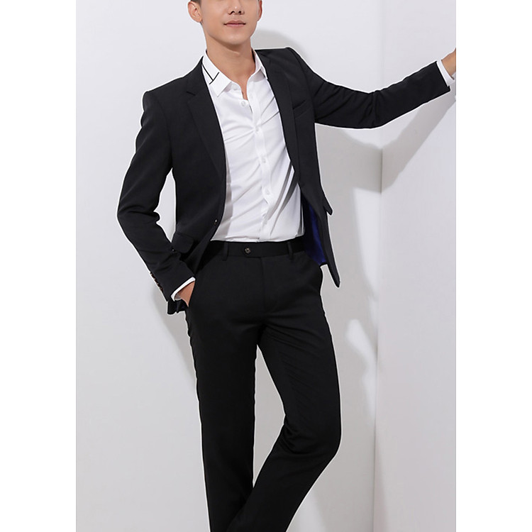Áo Vest Nam Biluxury (AVBB03001) Màu Đen, thiết kế dáng Slimfit trẻ trung, năng động