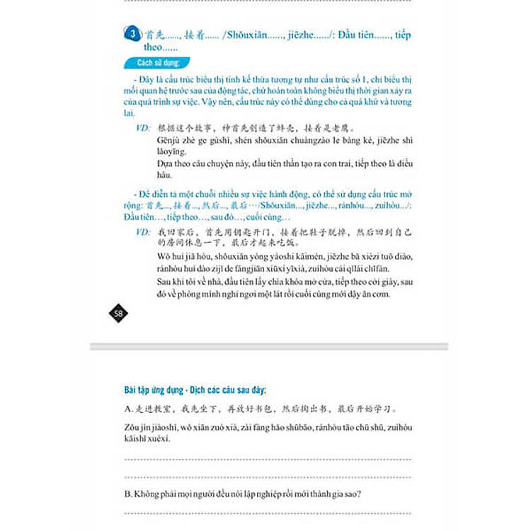 Bài Tập Củng Cố Cấu Ngữ Pháp HSK Cấu Trúc Giao Tiếp & Luyện Viết HSK4-5 - Ảnh 4