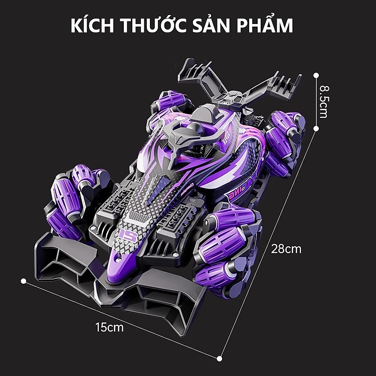 Mua Ô tô điều khiển từ xa Nubie 360 độ Chính hãng Ưu đãi - Hình ảnh 3