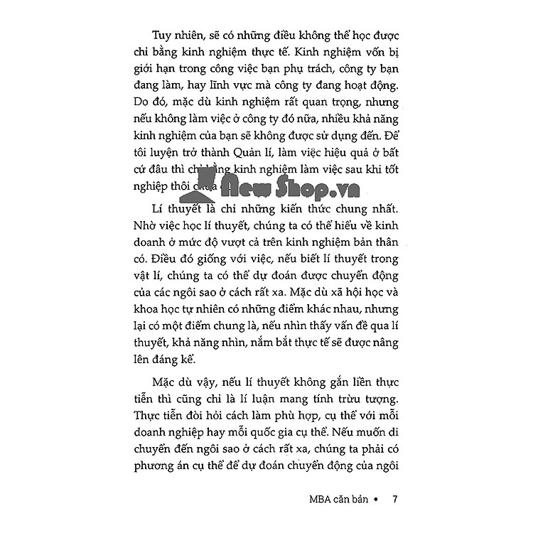 MBA Căn Bản_1980 - Ảnh 2