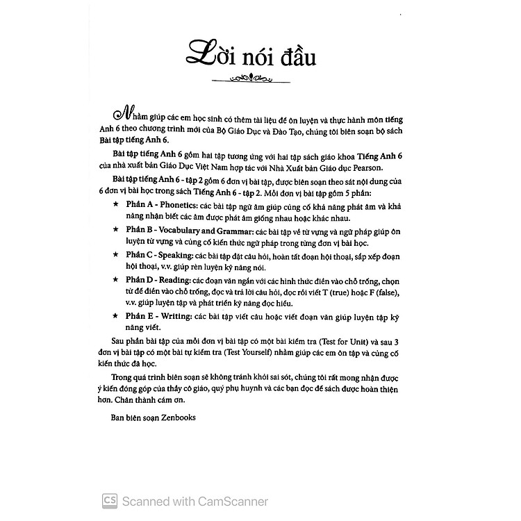 Bài Tập Tiếng Anh 6 Tập 2 (Không Đáp Án) - Ảnh 6