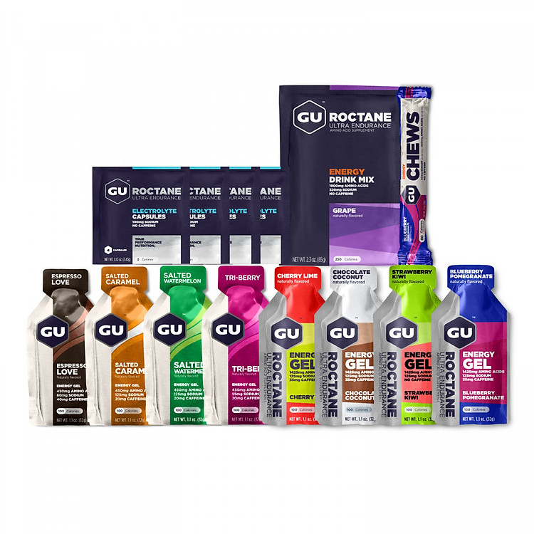 Combo năng lượng GU Energy Marathon 42km Pack