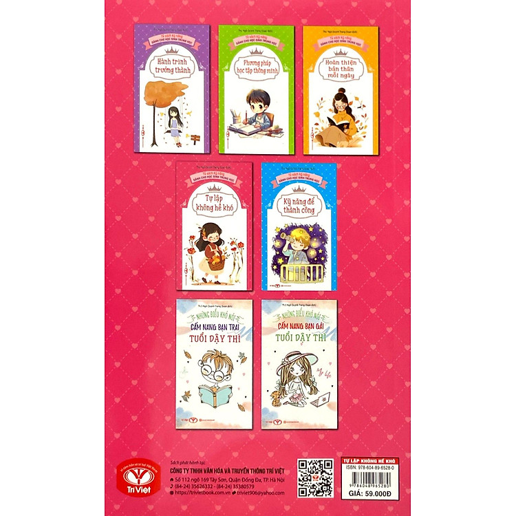 Tủ Sách Kỹ Năng Dành Cho Học Sinh Trung Học – Tự Lập Không Hề Khó - Ảnh 4