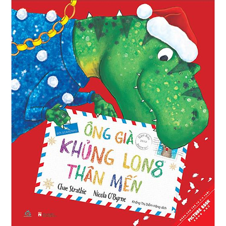 Sách Tranh Song Ngữ - Ông Già Khủng Long Thân Mến