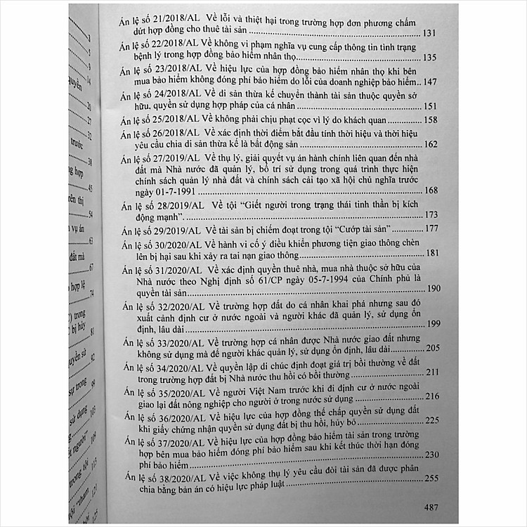 Hệ Thống 72 Án Lệ Việt Nam Hiện Hành - Ảnh 7