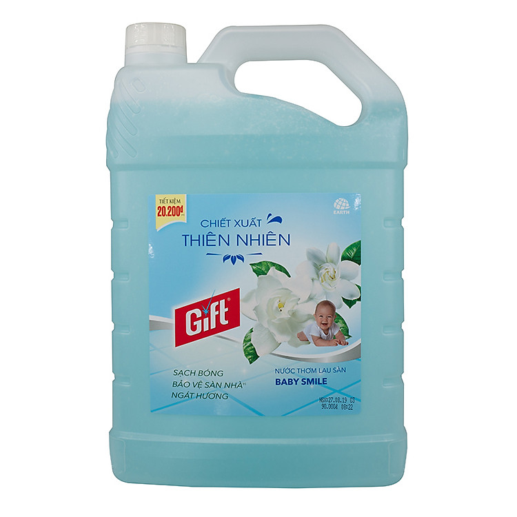 Nước Lau Sàn Hương Baby Smile Gift 3.8KG