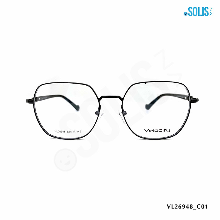 GỌNG KÍNH KIM LOẠI HIỆU VELOCITY VL26945/ VL26948 KÍCH THƯỚC 52-17-145