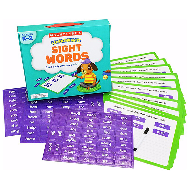 Sách Learning Mats: Sight Words