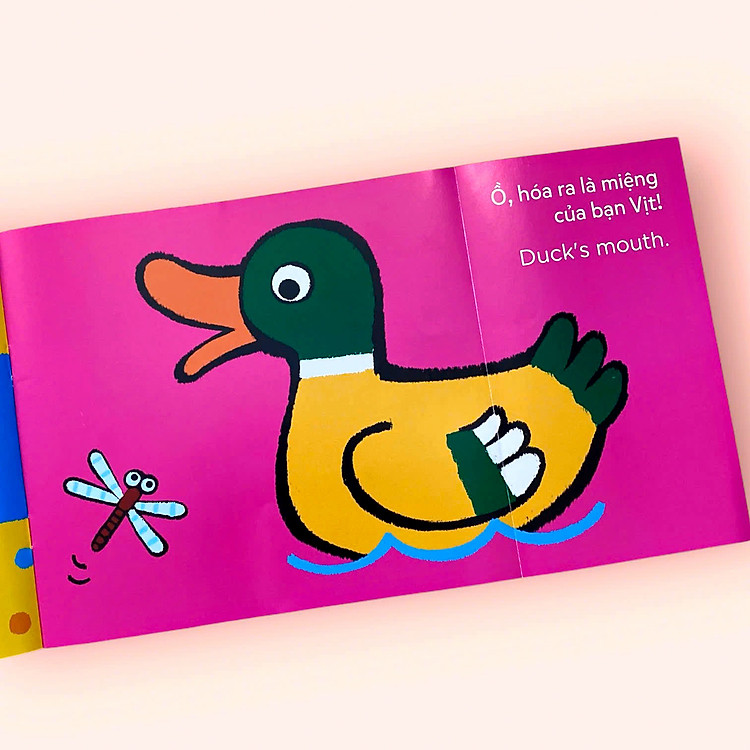 Miệng Của Ai Thế Nhỉ? - Whose mouth? - Bộ Sách Lật Mở Khám Phá Song Ngữ - Ảnh 4