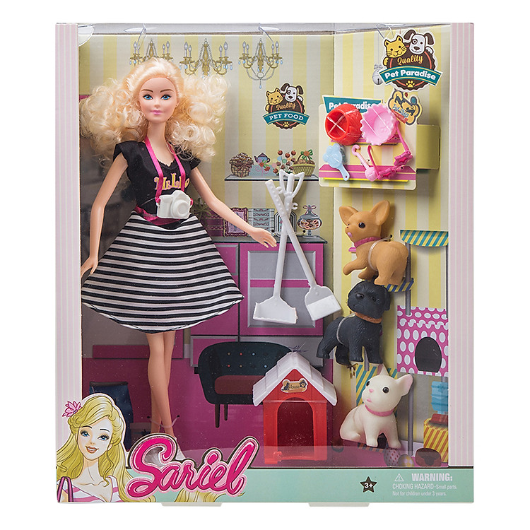 Tìm mua tại Avakids: Búp Bê Thời Trang Sariel 7727-A2 - Ngập tràn khuyến mãi