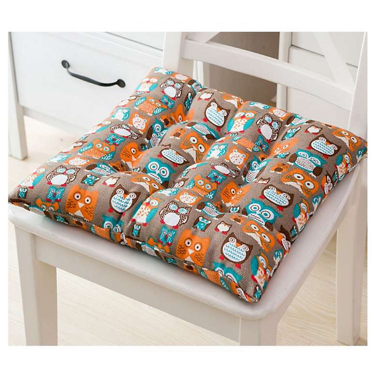 Đệm Ngồi Bệt Vuông Hoạt Hình Mới