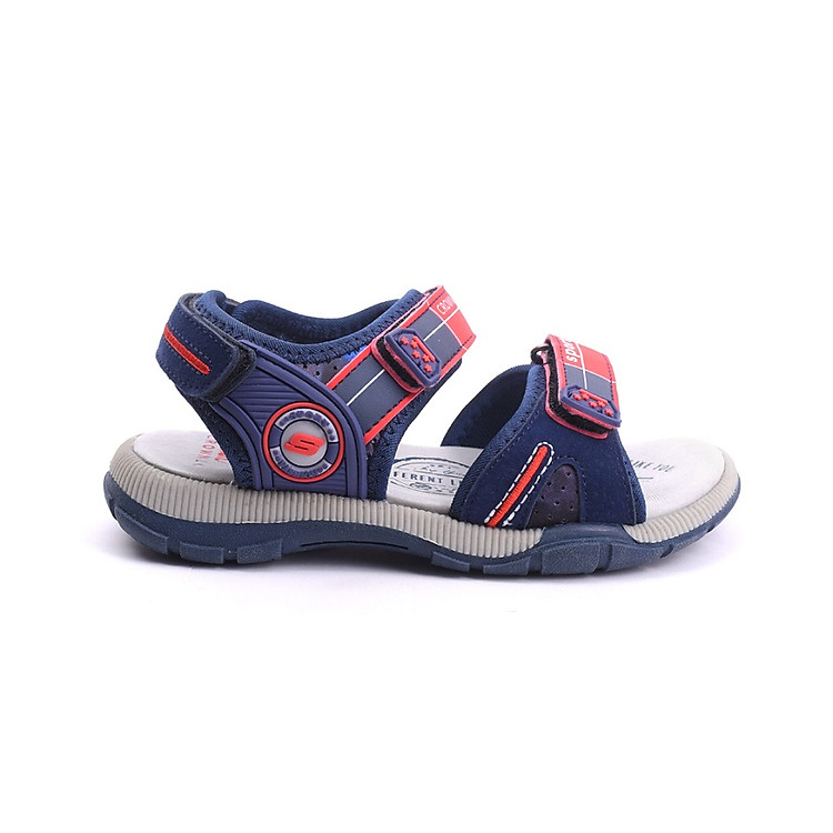Dép Quai Hậu Cho Bé Trai Đi Học Thời Trang Cao Cấp Crown Space UK Active Sandal CRUK528 Da Nhẹ Êm Thoáng Khí Thấm Hút Mồ Hôi Cho Trẻ Size từ 26-35/2-14 Tuổi