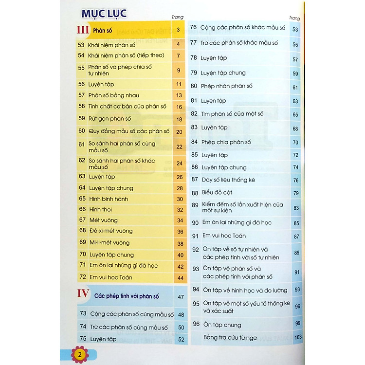 Toán 4 - Tập 2 (Cánh Diều) (2023) - Ảnh 2