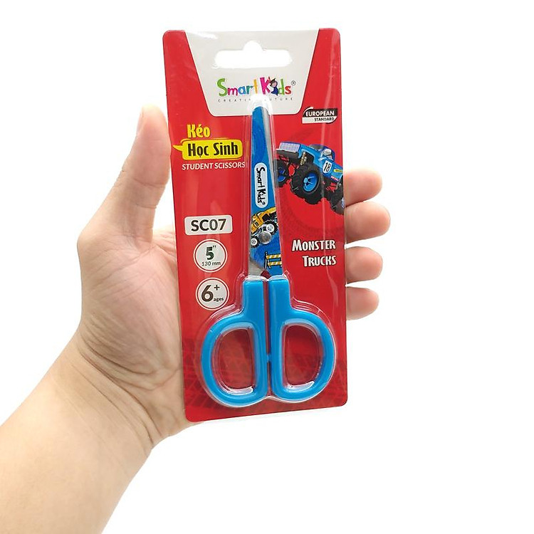 Kéo Học Sinh Monster Truck SC07 - Xanh Dương - Ảnh 6