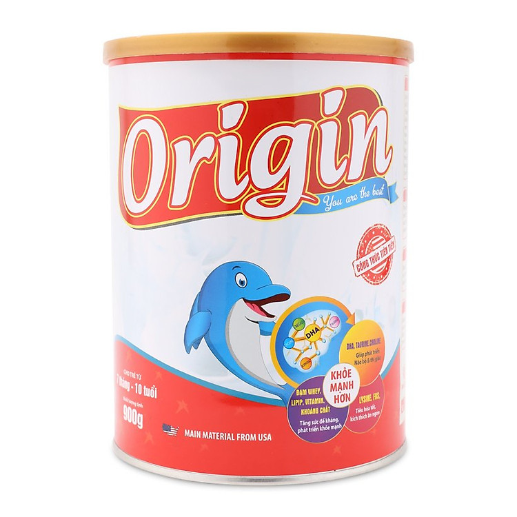 Sữa bột Medibest Origin cho trẻ thấp còi 900g